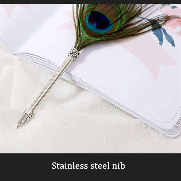 Feather Pen 0.5Mm Writing School Office Supply