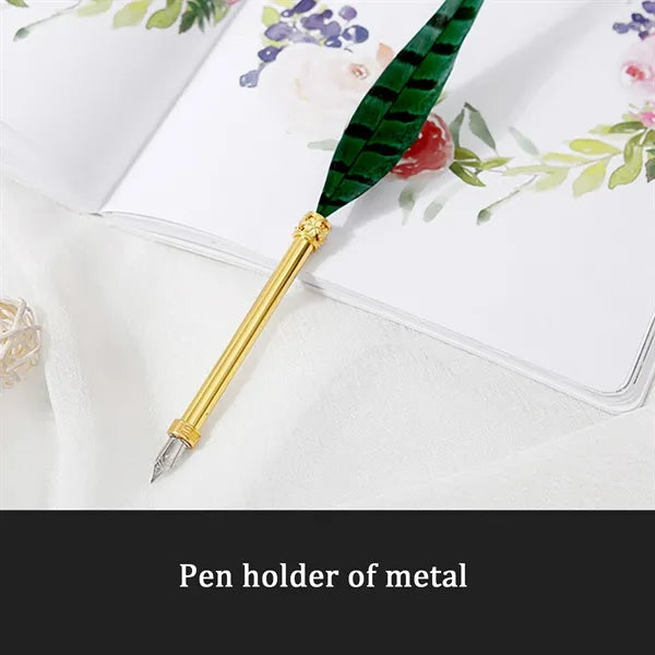 Feather Pen 0.5Mm Writing School Office Supply