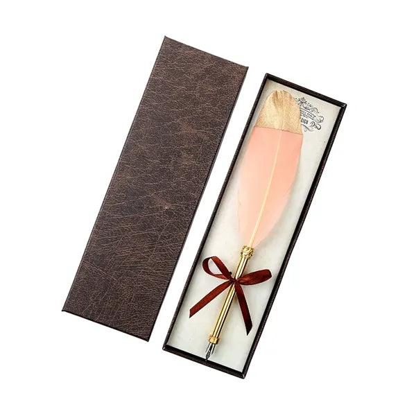 Feather Pen 0.5Mm Writing School Office Supply