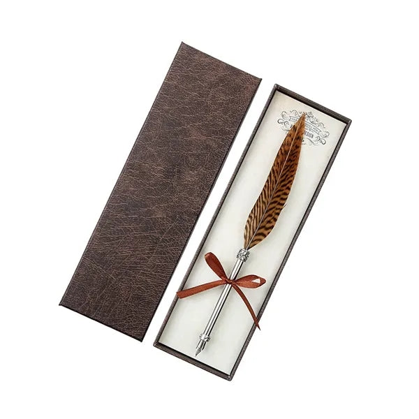 Feather Pen 0.5Mm Writing School Office Supply
