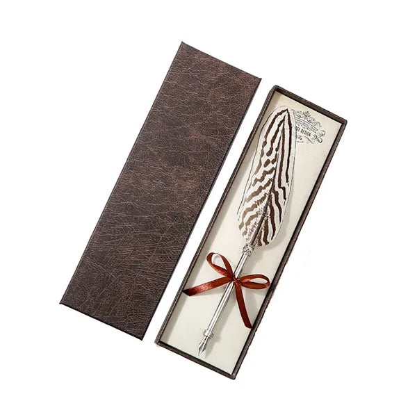 Feather Pen 0.5Mm Writing School Office Supply
