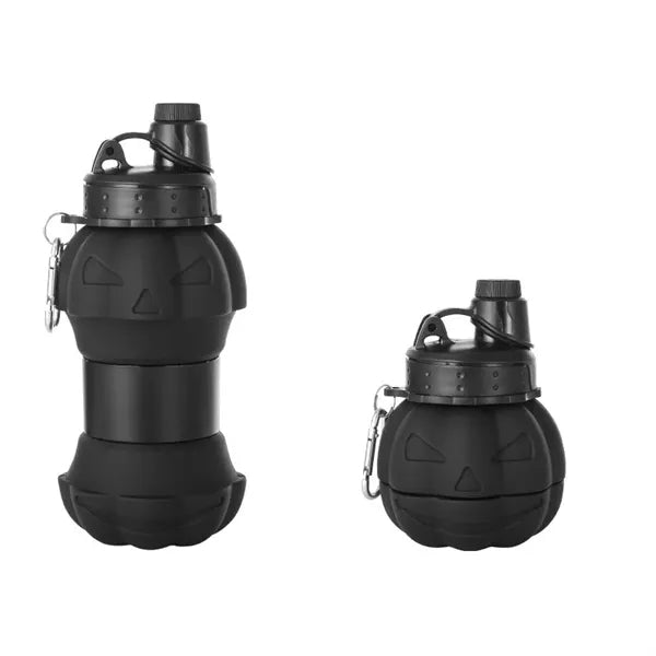 Pumpkin Silicone Folding Bottle