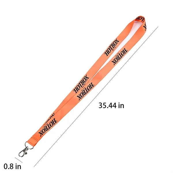 Name & Logo Printed Safety Breakaway Lanyard