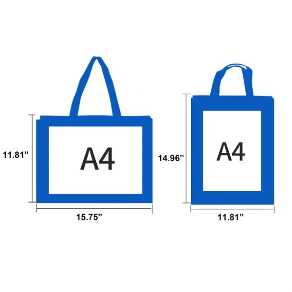 All Purpose Grocery Non-Woven Shopper Tote Bag