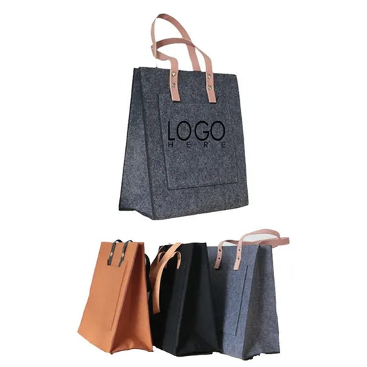 Large Capacity Felt Tote Bag