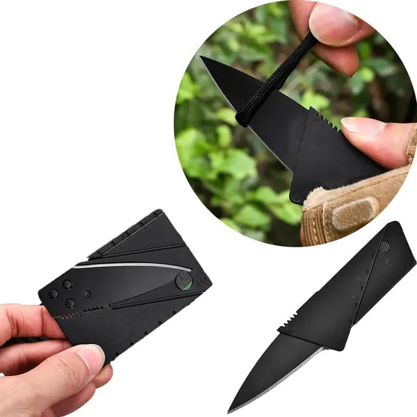 Card Shaped Folding Pocket Knife