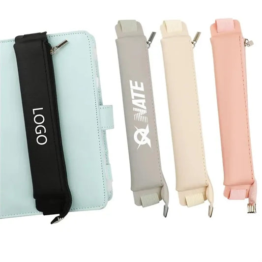 PU Adjustable Elastic Band Pen Holder
