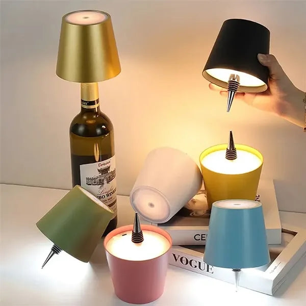 Portable Led Wireless Bottle Lamp