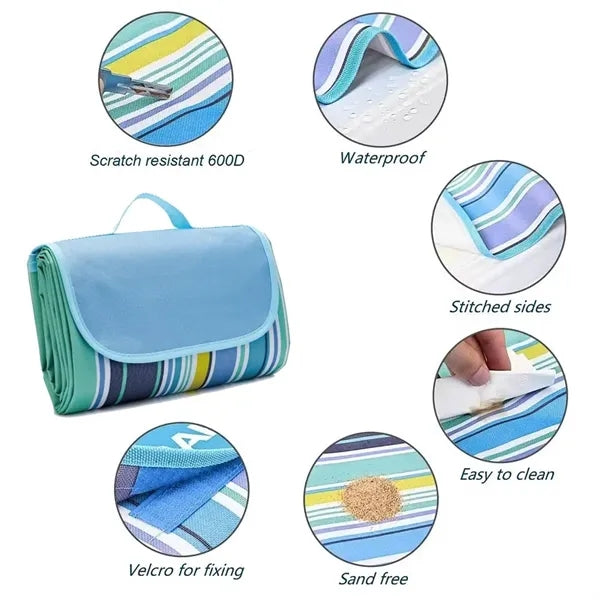 Portable Foldable Waterproof Camping Beach Picnic Mat