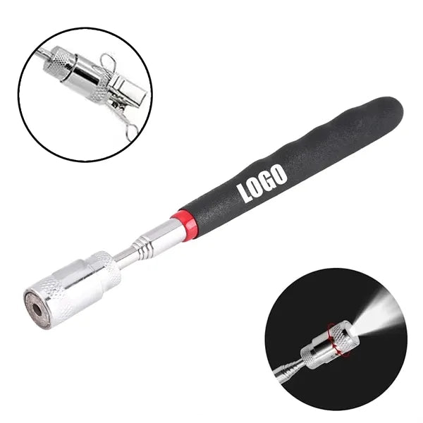 Quick Release With Led Light Extendable Magnet Pick Up Tool