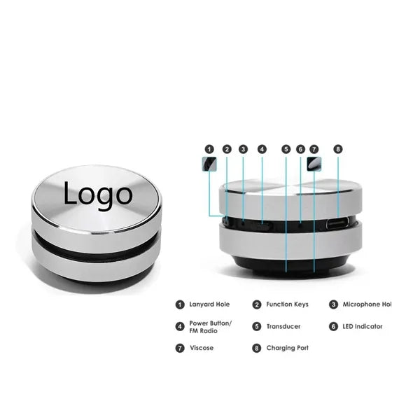 Mini Bone Conduction Wireless Bluetooth Speaker