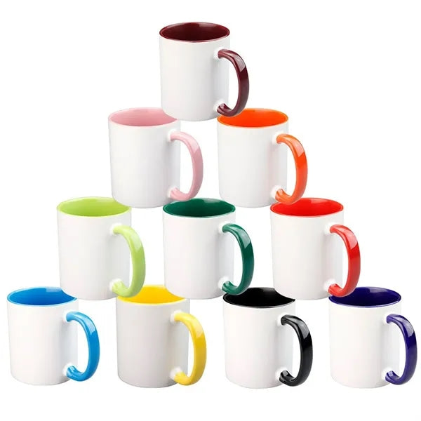 11 Oz Colour Coated Mug