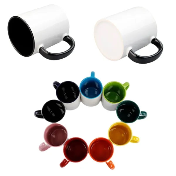 11 Oz Colour Coated Mug