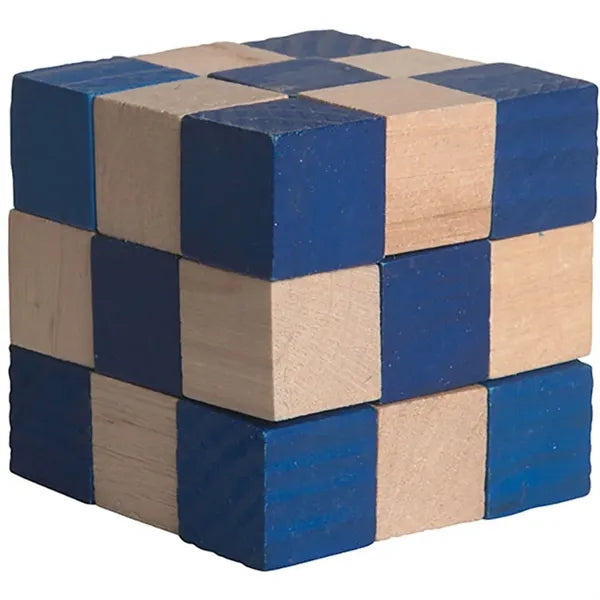 Wooden Elastic Cube Puzzle