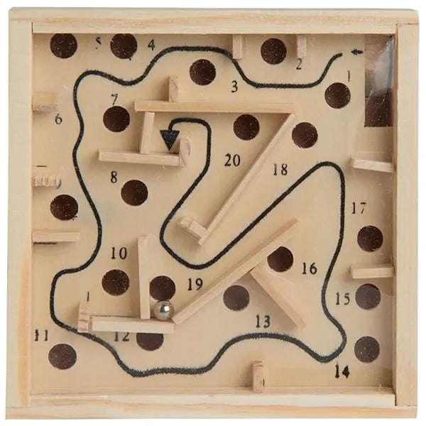 Wooden Maze Puzzle