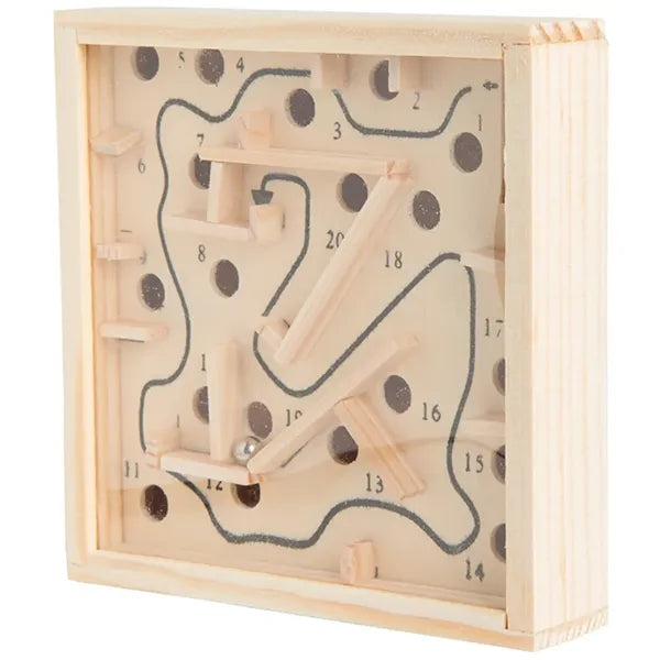Wooden Maze Puzzle