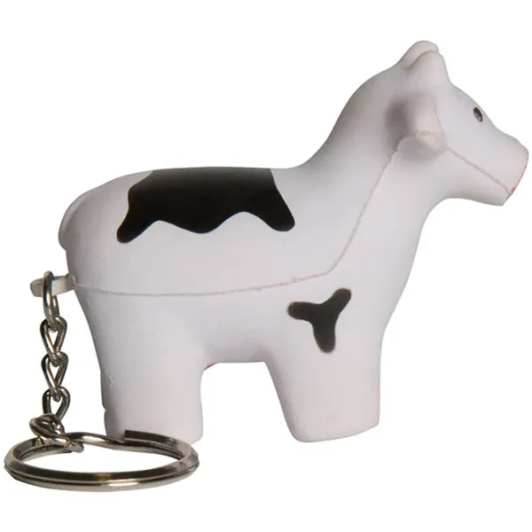 Cow Keyring Stress Reliever