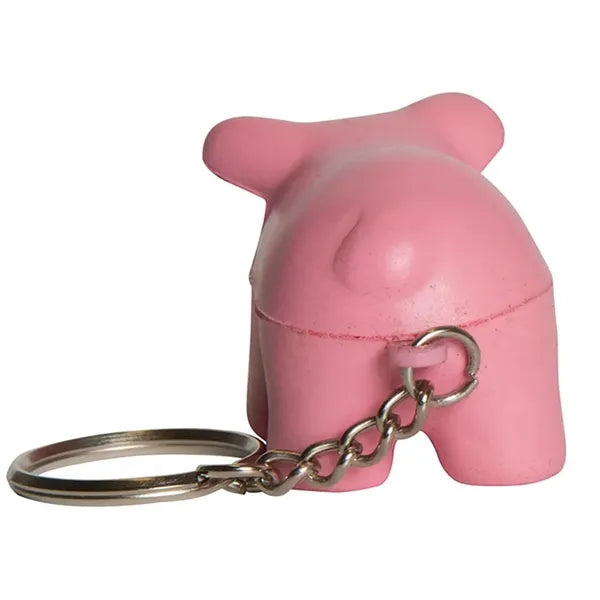 Pig Keyring Stress Reliever