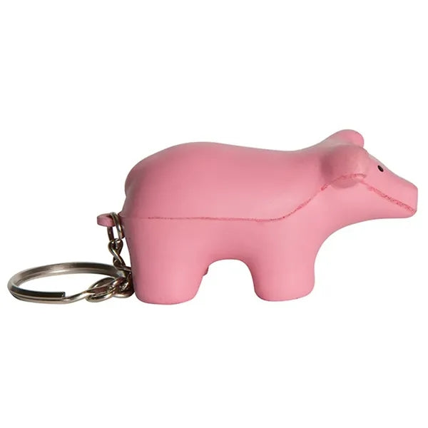 Pig Keyring Stress Reliever
