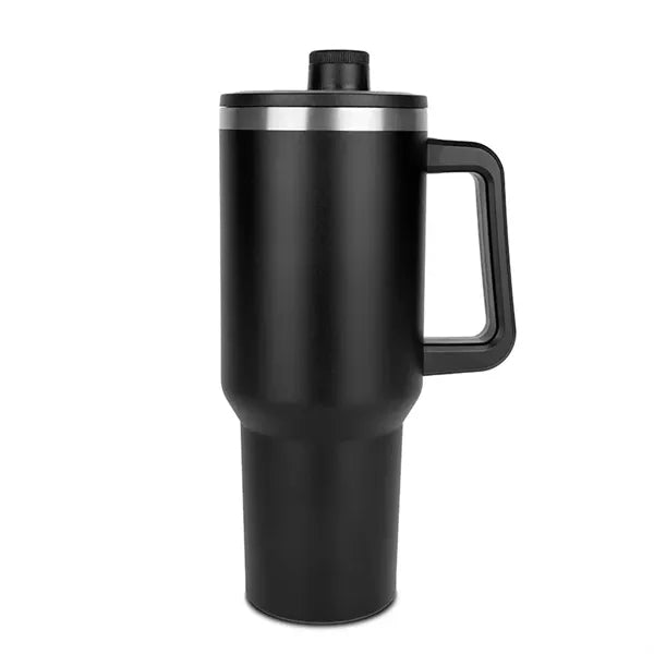 Malden Double Wall Vacuum Seal Mug with Flexible Straw 40 oz