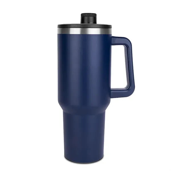Malden Double Wall Vacuum Seal Mug with Flexible Straw 40 oz