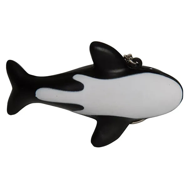 Orca Killer Whale Keyring Stress Reliever