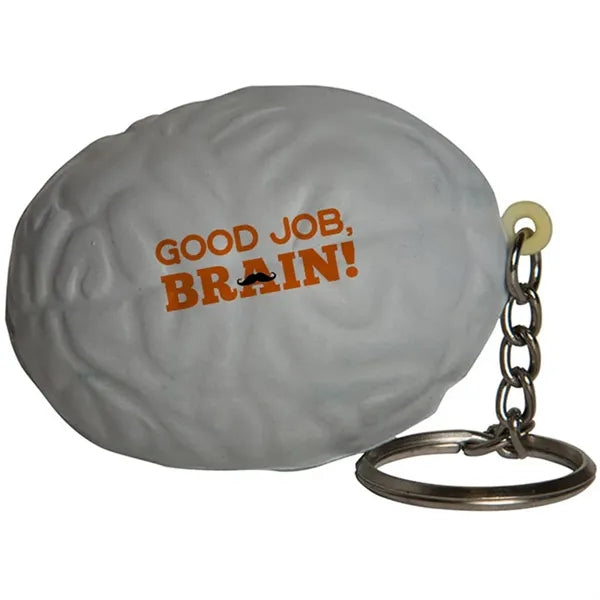 Brain Keyring Stress Reliever