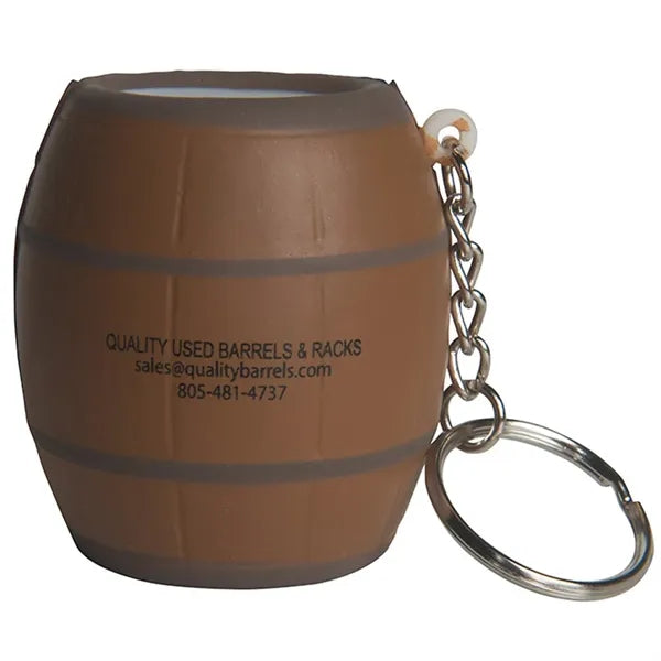Barrel Keyring Stress Reliever