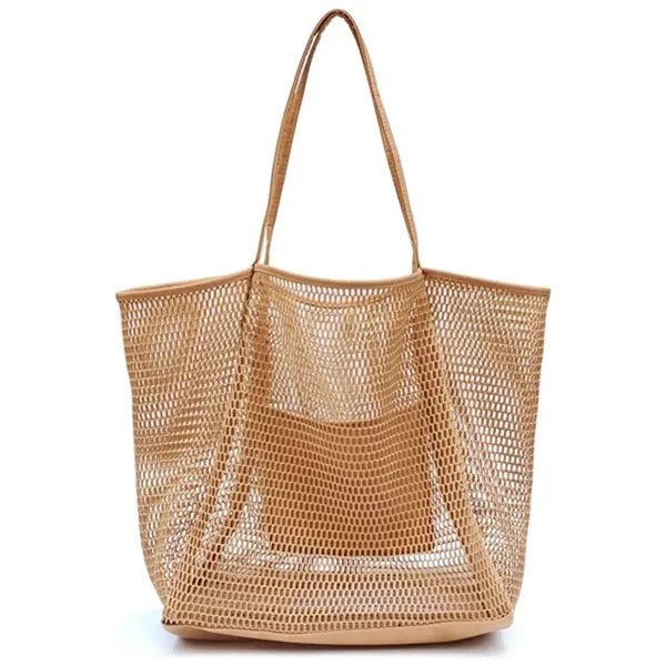 Beach Mesh Tote Bag