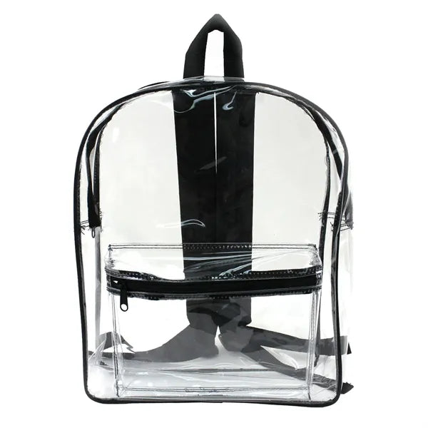 New & Improved Clear Pvc Security Backpack