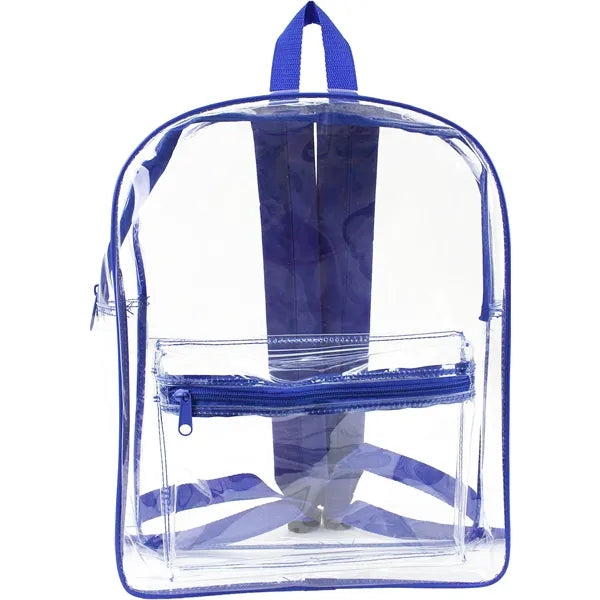 New & Improved Clear Pvc Security Backpack