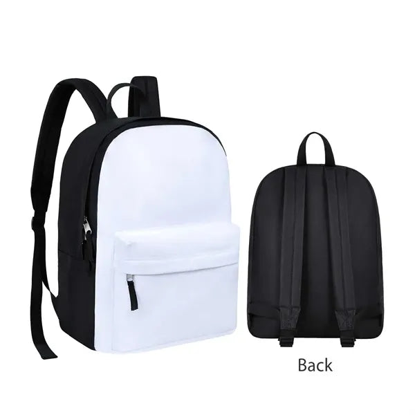 Polyester Backpack w/ Heavy PVC Backing