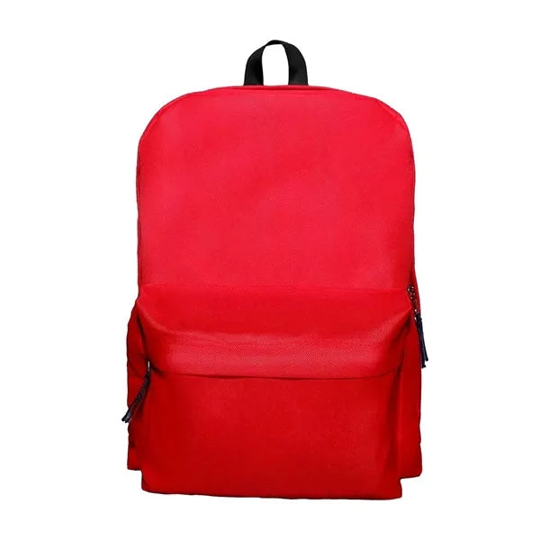 Polyester Backpack w/ Heavy PVC Backing