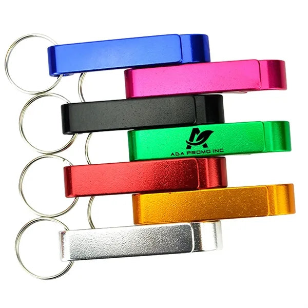 Multi-Function Aluminum Bottle Opener Keychain