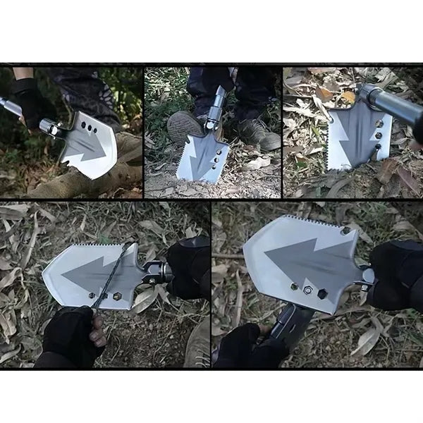 Multi-Tool Folding Shovel Kit