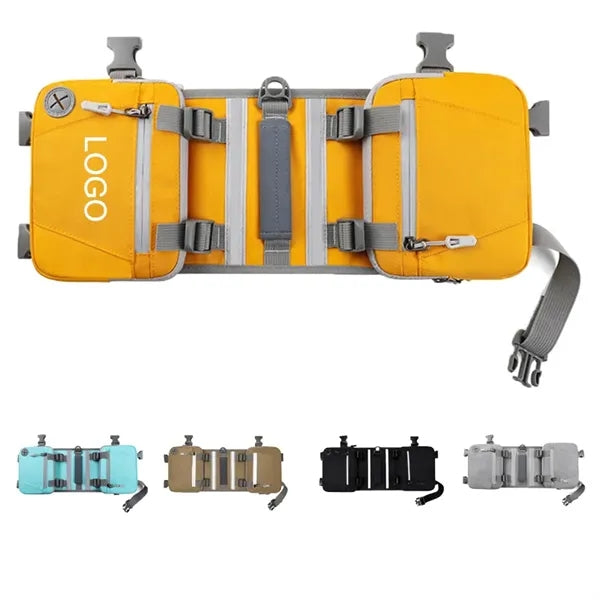 Tactical Dog Harness Self-Carrying Backpack