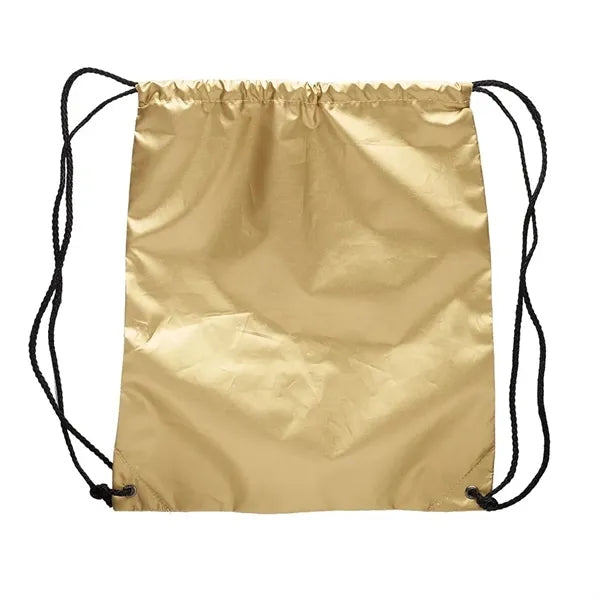 Shiny Drawstring Backpacks