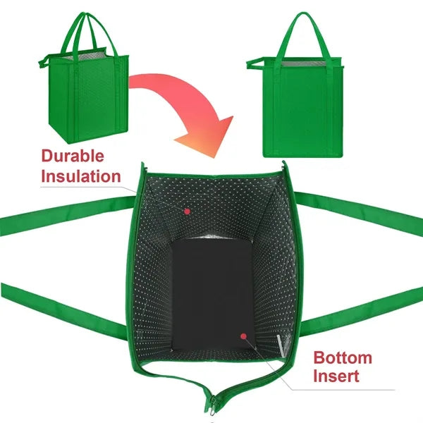 Thermal Non-Woven Grocery Cooler Bag
