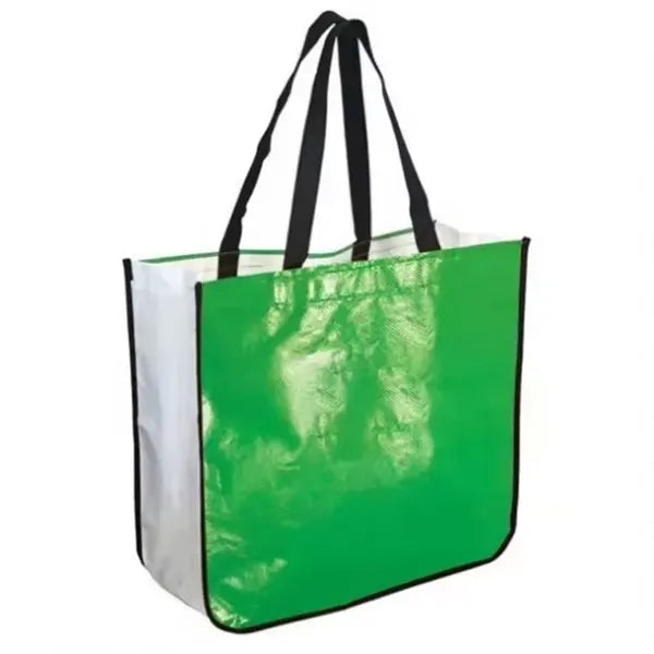Extra Large Laminated Shopping Tote Bag