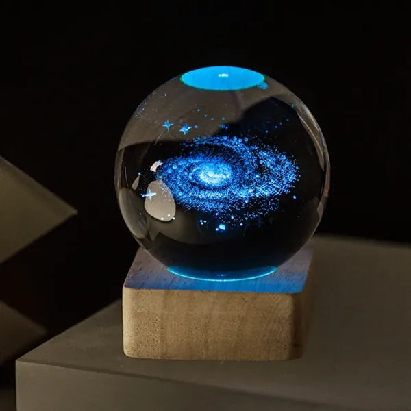 3D Luminous Crystal Ball