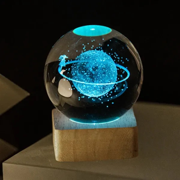 3D Luminous Crystal Ball