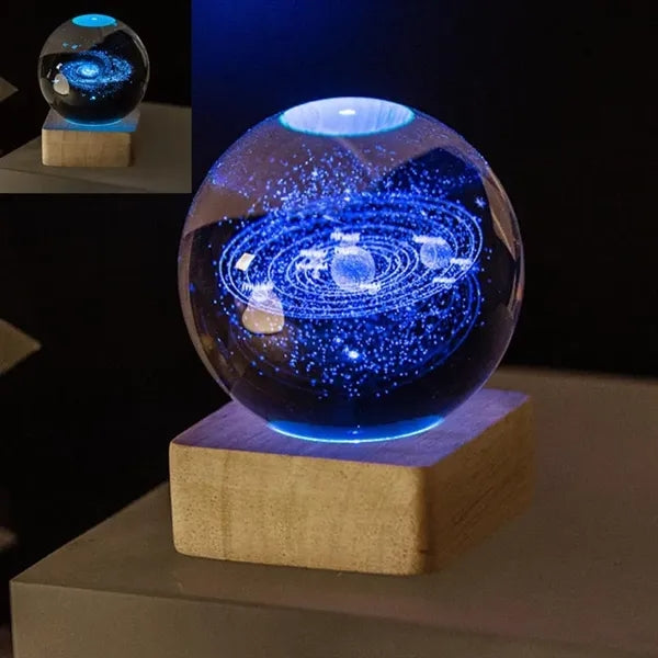 3D Luminous Crystal Ball