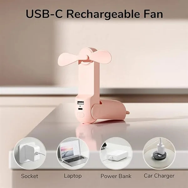 Portable Handheld Mini Folding Fan