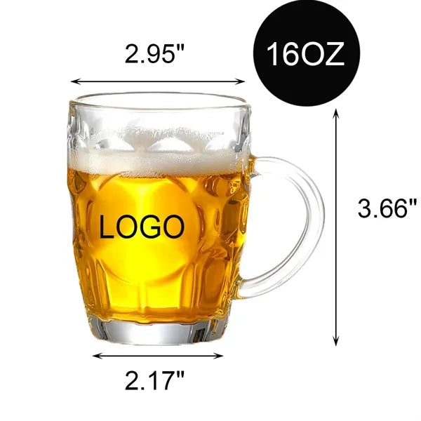9OZ Cute Handle Beer Mug