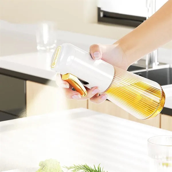 Home Kitchen High-value Glass Push-On Oil Spray Bottle