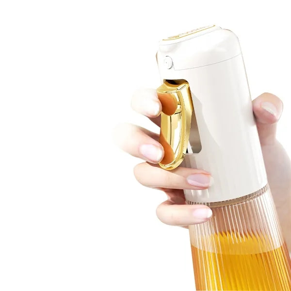 Home Kitchen High-value Glass Push-On Oil Spray Bottle