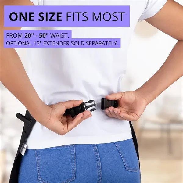 Waterproof Hair Stylist Apron Waist Bag for Salons