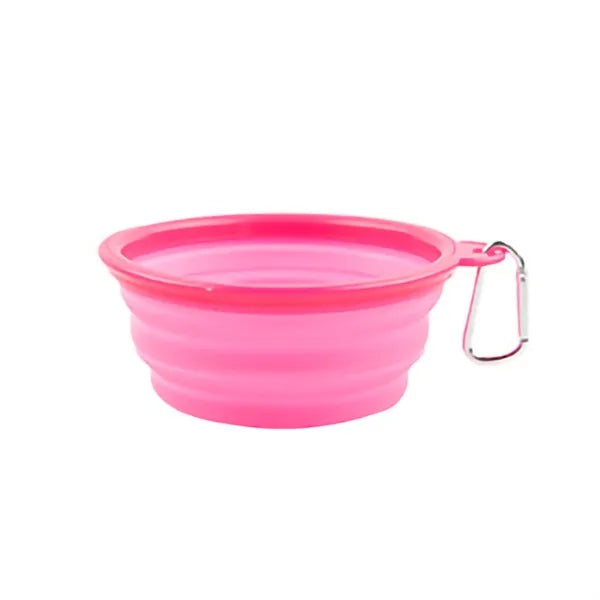 Collapsible Silicone Portable Travel Dog Bowl