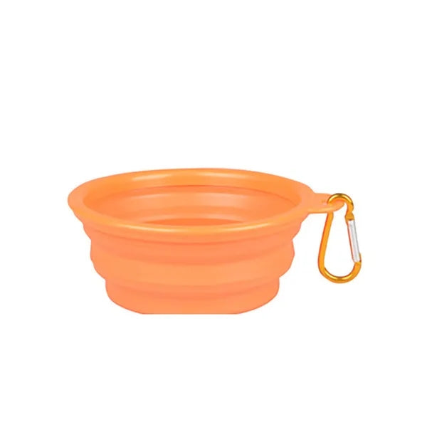 Collapsible Silicone Portable Travel Dog Bowl