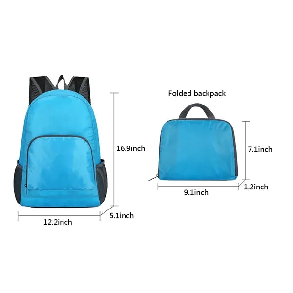 20L Lightweight Hiking Backpack Foldable Travel Bag